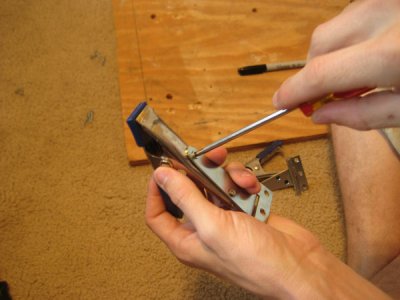 marking holes with sharpie