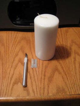 candle for mold
