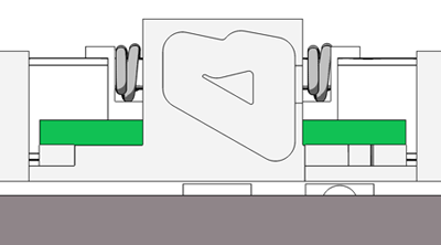 bottom release mechanism