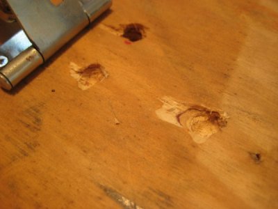clearance holes