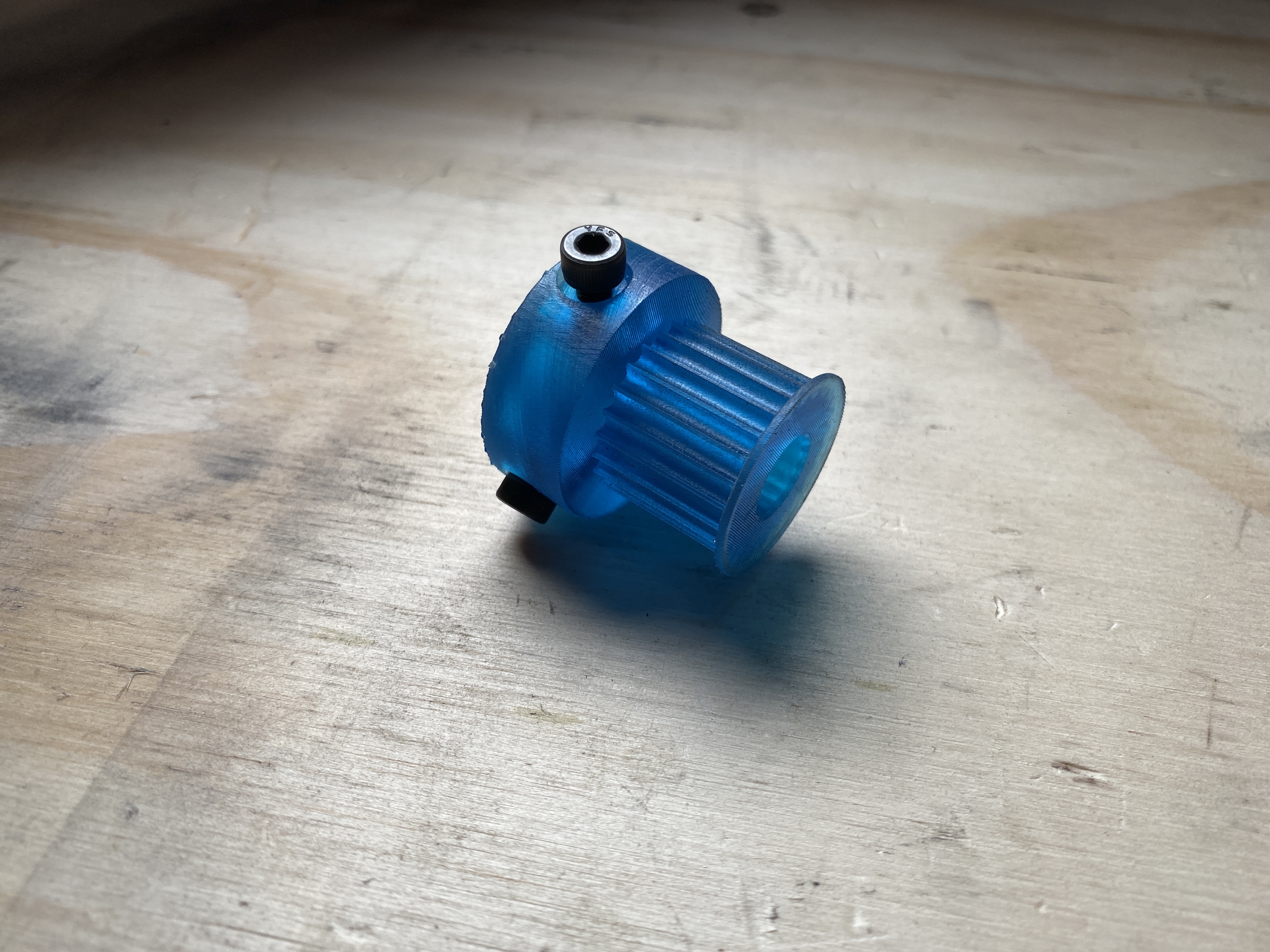 Printed pulley