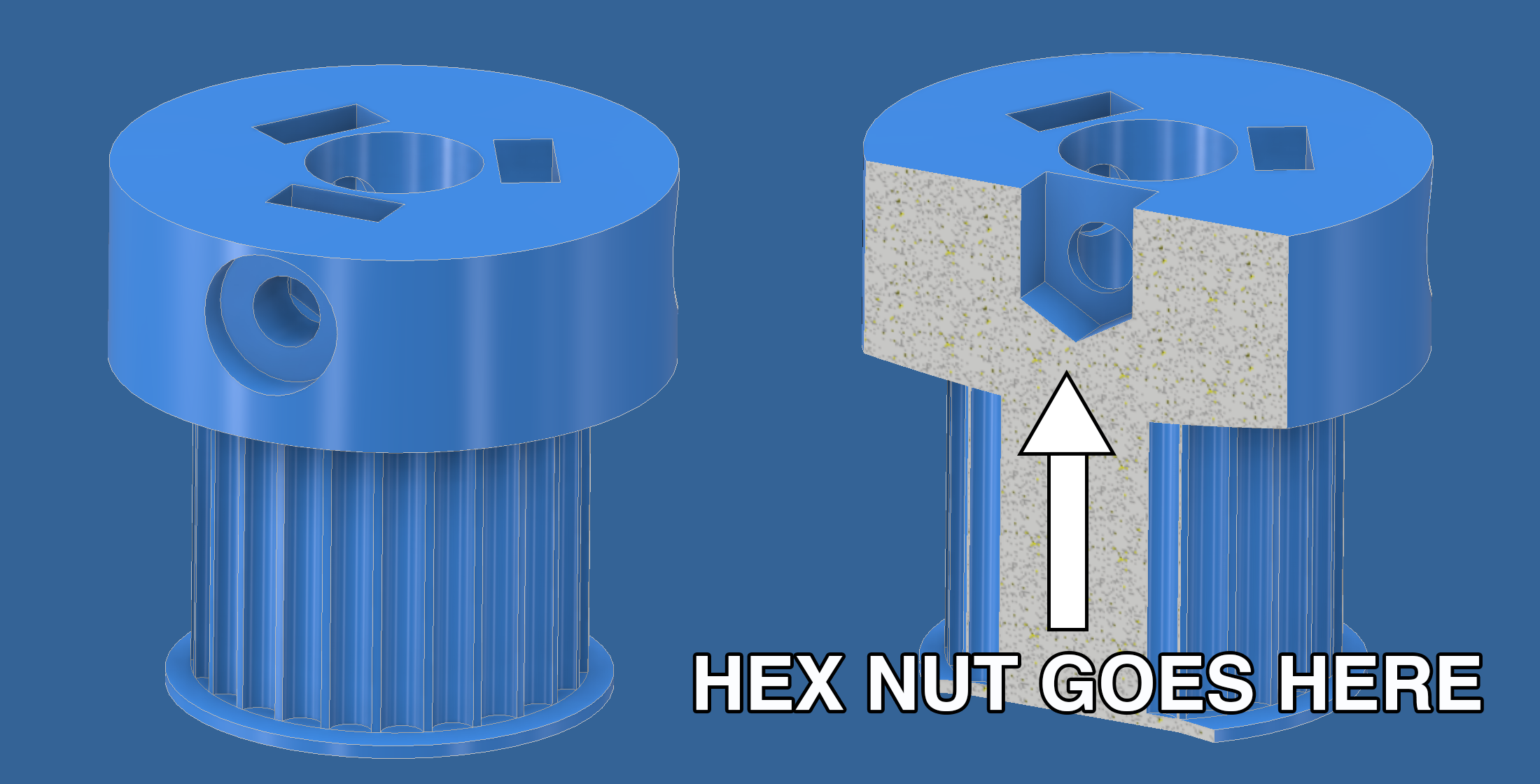 Hex nut