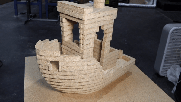Wooden benchy